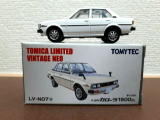 Tomytec Tomica Limited Vintage Neo Lv - N07a Toyota Corolla 1500 Gl