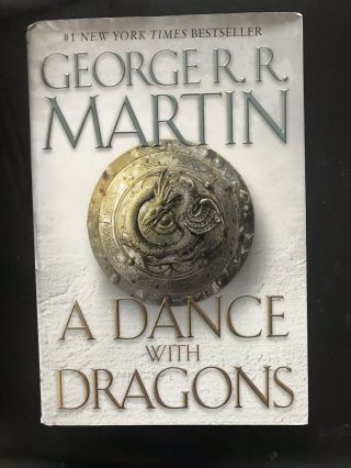 2011 George R.  R.  Martin A Dance With Dragons First Edition Hardcover