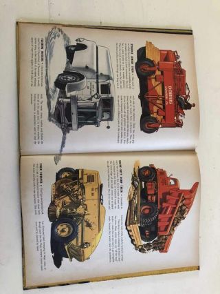 Vintage children ' s book The Big Book of Real Trucks 1950 5