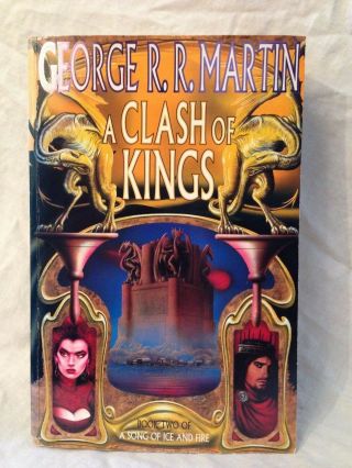 George R R Martin - A Clash Of Kings - 1st 1998,  Voyager Paperback Edition