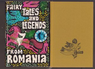 Vg 1972 Hc Dj 1st Ed Fairy Tales Legends Romania Angi Tiparescu Ioana Sturdza
