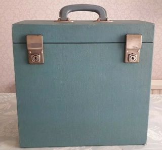 Vintage / Retro 12 " Lp Record Carrying Case Storage Box