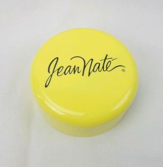 Jean Nate Perfumed Silkening Body Powder & Puff Revlon 6 Oz.  Vintage