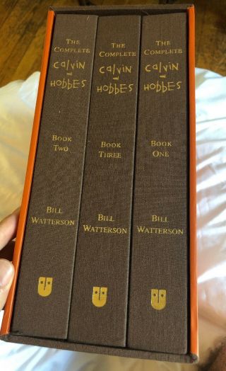 The Complete Calvin And Hobbes Hardcover 3 Volume Set In Slipcase