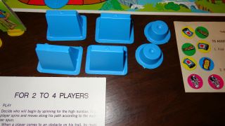 VINTAGE 1973 BRADY BUNCH GAME (missing 5 obstacle disks) WITMAN ITS KID 5
