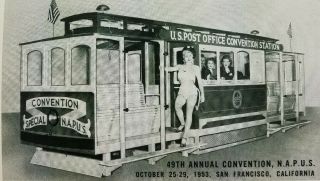 Vintage Postcard Us Post Office Convention 49th Annual San Francisco Ca A2 - 314