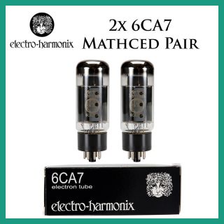 2x Electro Harmonix 6ca7 | Matched Pair / Duet / Two | Eh |