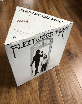 Fleetwood Mac Rumours Tusk Scarce Vintage 1979 Three - Sided Store Display