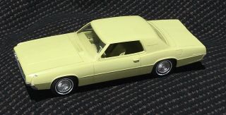 Vintage 1967 Thunderbird Dealer Promo Car Lt Green 2 Dr Exc