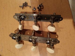 Harmony Sovereign 1260 Vintage Acoustic Guitar Machine Tuners Project