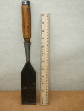 Old Woodworking Tools Vintage Ohio Tool Co 2 " Firmer Socket Chisel