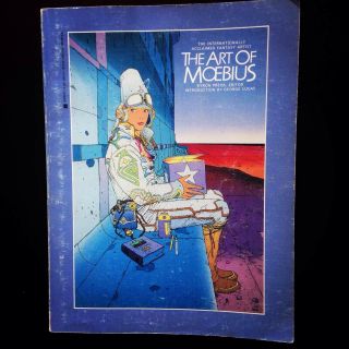 The Art Of Moebius Byron Press First Edition Pb 1989 George Lucas Introduction