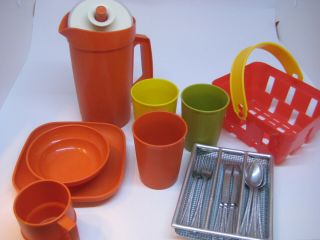 Vintage Tupperware Tuppertoys Toy Dishes And Other