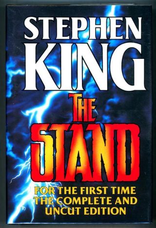 The Stand By Stephen King First Edition,  Thus.  -