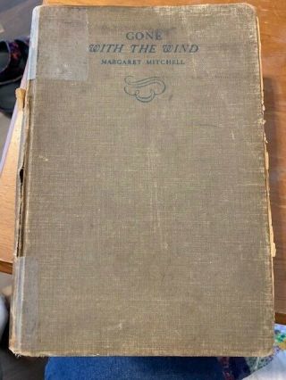 1936 Gone With The Wind Book,  Signed 1st Edition Margaret Mitchell