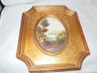 Vintage Marad Wall Decor Picture Hand Painted