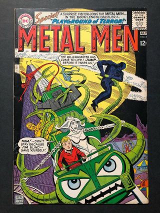 Metal Men 8 (jun - Jul 1964,  Dc) Classic Vintage Comic Book Superhero Series