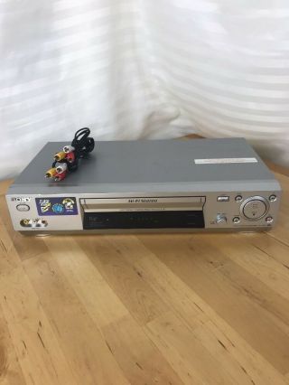Sony Slv - N88 Vhs Vcr Player With Cord -