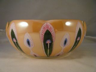 Vintage Noritake Art Deco Luster Bowl - 7.  5 