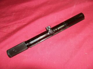 Vintage 4 Power Rifle Scope All Pro Japan Japanese Old Gun Sight Hunting 4x.  22