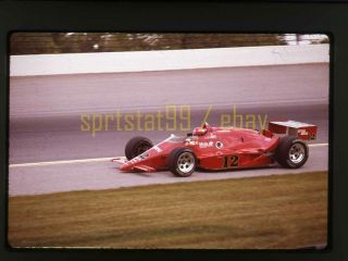 1986 Randy Lanier 12 - Cart Indy Indianapolis 500 - Vintage 35mm Race Slide