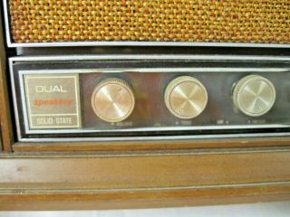 Vintage GE Alarm Clock & AM FM Radio Dual Speakers Solid State T - 2260H 7