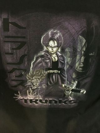 Vintage 1999 Dragon Ball Z Trunks T Shirt Men 