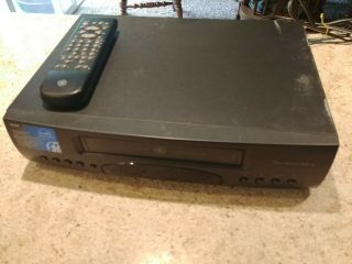 General Electric Ge Vg4043 4 Head Vcr Vhs Player Recorder With Remote