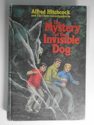 Three Investigators 23,  Mystery Of The Invisible Dog,  Hardcover,  1st,  1975