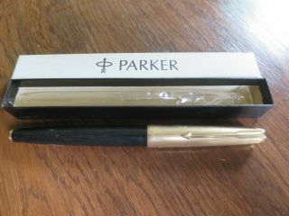 Vintage Parker Fountain Pen With Box