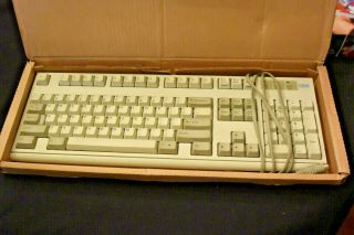Vintage 1984 Ibm Model M2 Wired " Clicky " Keyboard 1395300 Wp1 M2