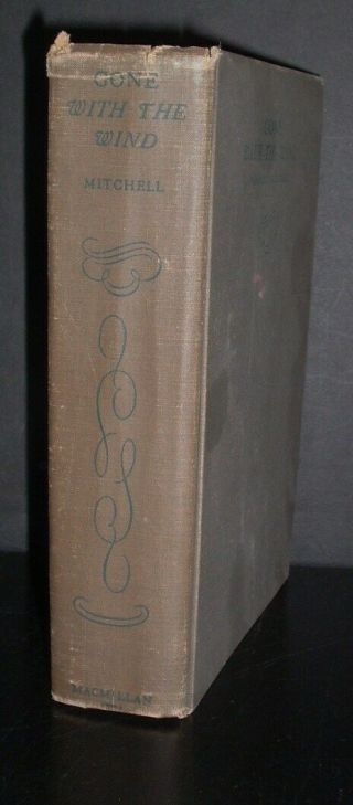 Lqqk Vintage 1936 2nd Ed.  Hb.  Gone With The Wind By Margaret Mitchell