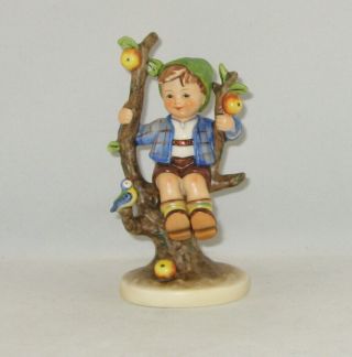 Vintage Hummel Figurine " Apple Tree Boy " Hum 142/i Trademark 3 / No Box
