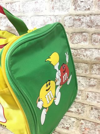 Vintage 1992 Barcelona Olympic Games Adidas M&M’s Colour block duffle bag yellow 5