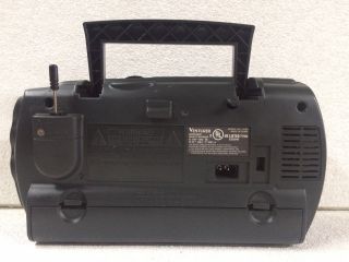 Venturer 9100 Portable battery and power Stereo Cassette Player/ Recorder 4