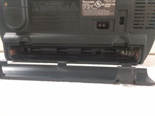 Venturer 9100 Portable battery and power Stereo Cassette Player/ Recorder 6