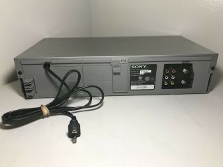 SONY SLV - N750 VHS PLAYER VIDEO CASSETTE RECORDER VCR Hi - Fi (NO REMOTE) 7
