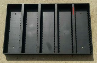 Laserline 100 Slot Cassette Organizer Storage Tray Wall Mountable Holder Vintage