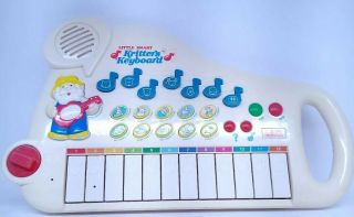 Vintage Vtech Little Smart Kritters Keyboard Musical Toy Piano Old Mcdonald 1991