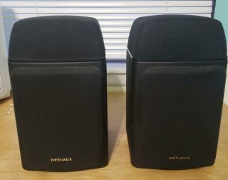 Optimus Pro Lx5ii Lx - 5ii Speakers W/ Linaeum Tweeters.  40 - 4078