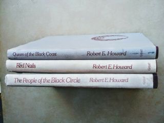 Robert E Howard Queen Of The Black Coast/ Red Nails / People Of The Black Circle