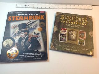 2 x books on STEAMPUNK.  really lovely 3