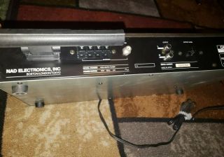 Vintage NAD Electronics 4155 Stereo AM/FM Tuner Home Audio Equipment 4