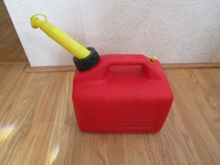 Vintage Sears Craftsman 1 1/4 Gallon Vented Gas Can Make By Gott - Model 71 - 82021