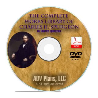 3,  500 Bible Sermons,  Ch Spurgeon,  Christian Preaching Commentary,  Dvd F06