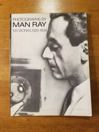 1979 Photographs By Man Ray 105 1920 - 1934 Art Book