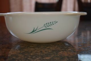 Vintage Pyrex Blue Wheat 023 1.  5 Qt.  Hostess Promotional Bowl,  No Lid