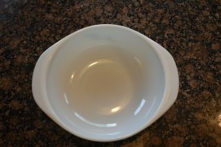 Vintage Pyrex Blue Wheat 023 1.  5 qt.  Hostess promotional bowl,  no lid 4
