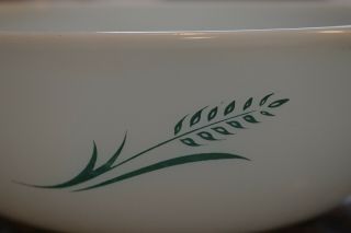 Vintage Pyrex Blue Wheat 023 1.  5 qt.  Hostess promotional bowl,  no lid 5