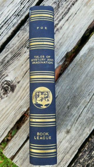 Edgar Allan Poe " Tales Of Mystery And Imagination " 1940 Book League
